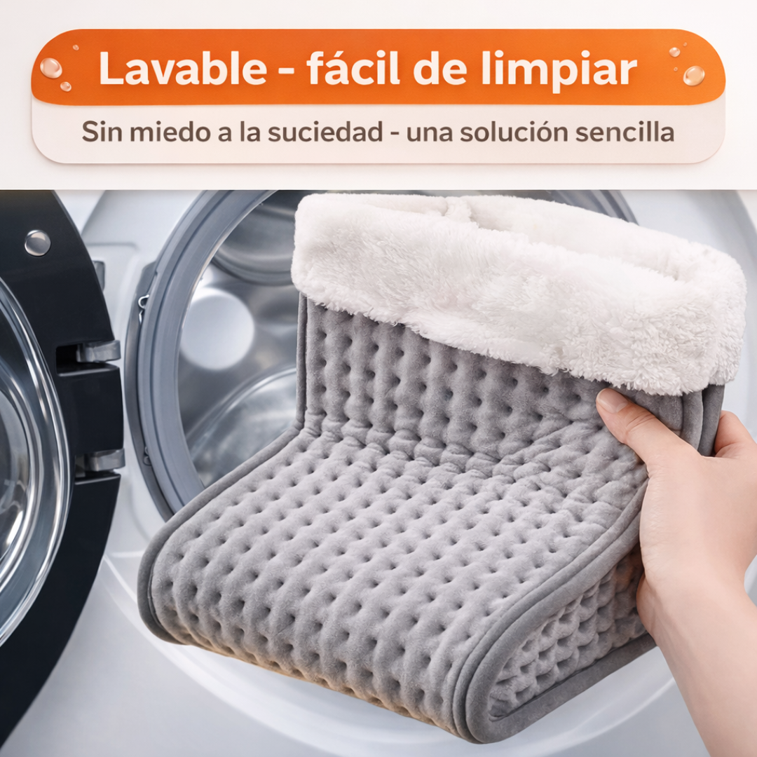 Calienta-pies con regulador de temperatura y temporizador