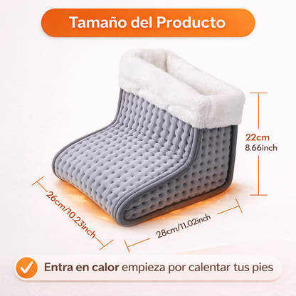 Calienta-pies con regulador de temperatura y temporizador